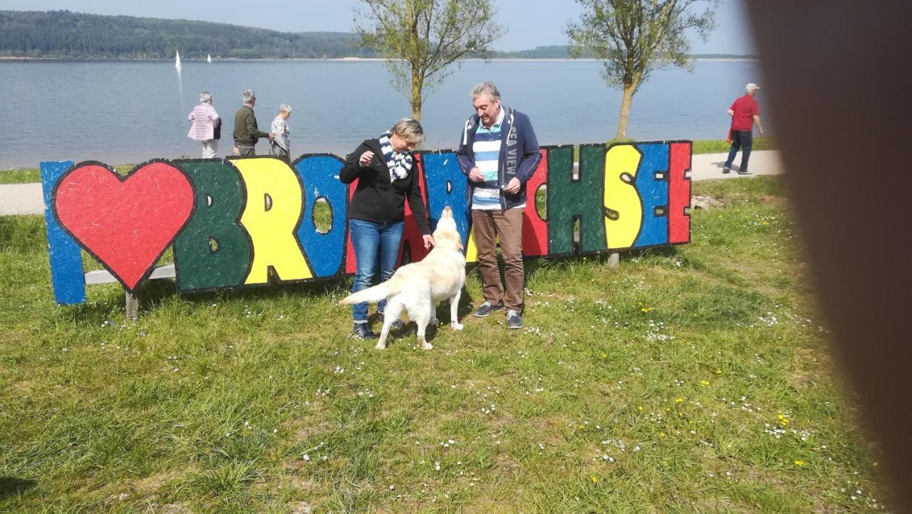 Ferienwohnung Fraenkisches Seenland - Fewo Antje Mitteleschenbach Eksteriør bilde