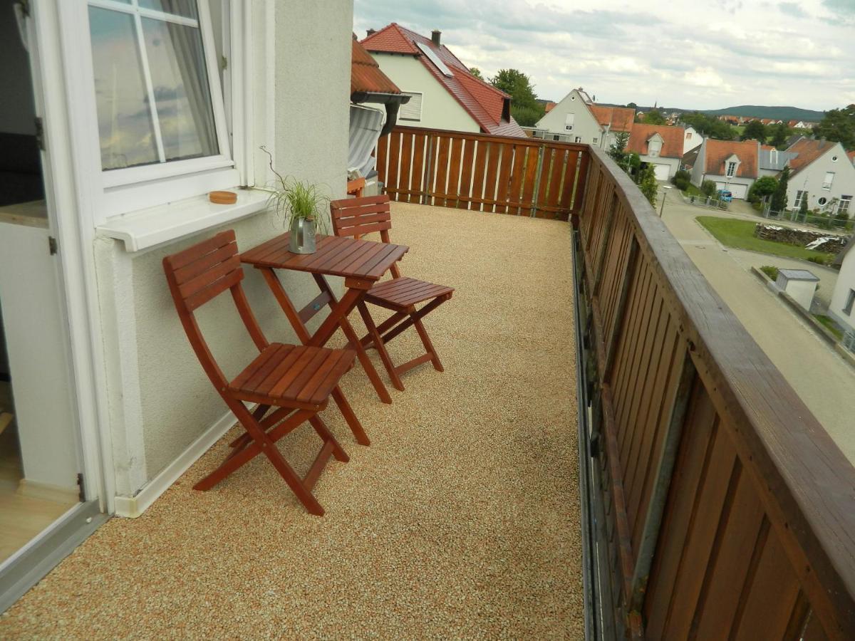 Ferienwohnung Fraenkisches Seenland - Fewo Antje Mitteleschenbach Eksteriør bilde
