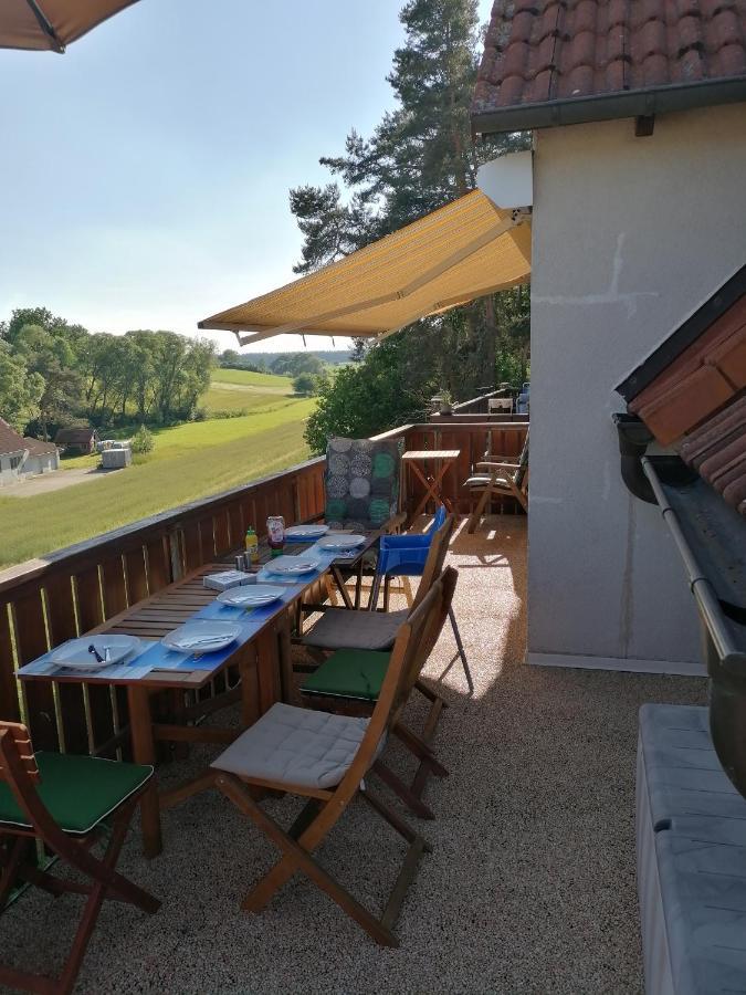 Ferienwohnung Fraenkisches Seenland - Fewo Antje Mitteleschenbach Eksteriør bilde